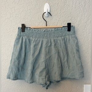 NWT Forever 21 Flowy Blue/Green Gingham Shorts!🦋